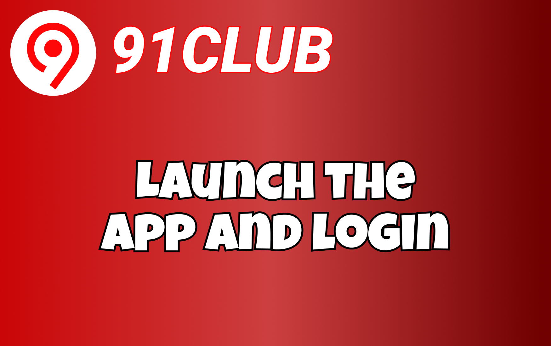 Step 4 — Launch the app and login.