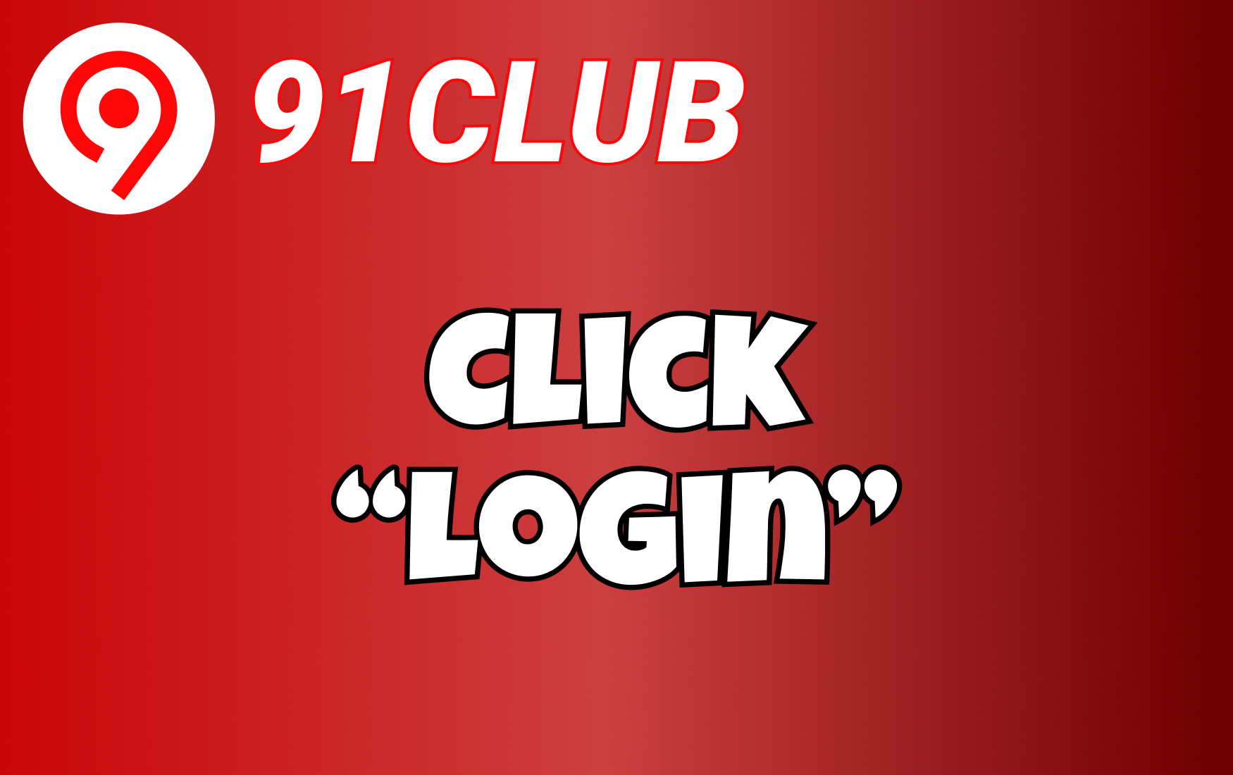 Step 2 — Click “Login.”