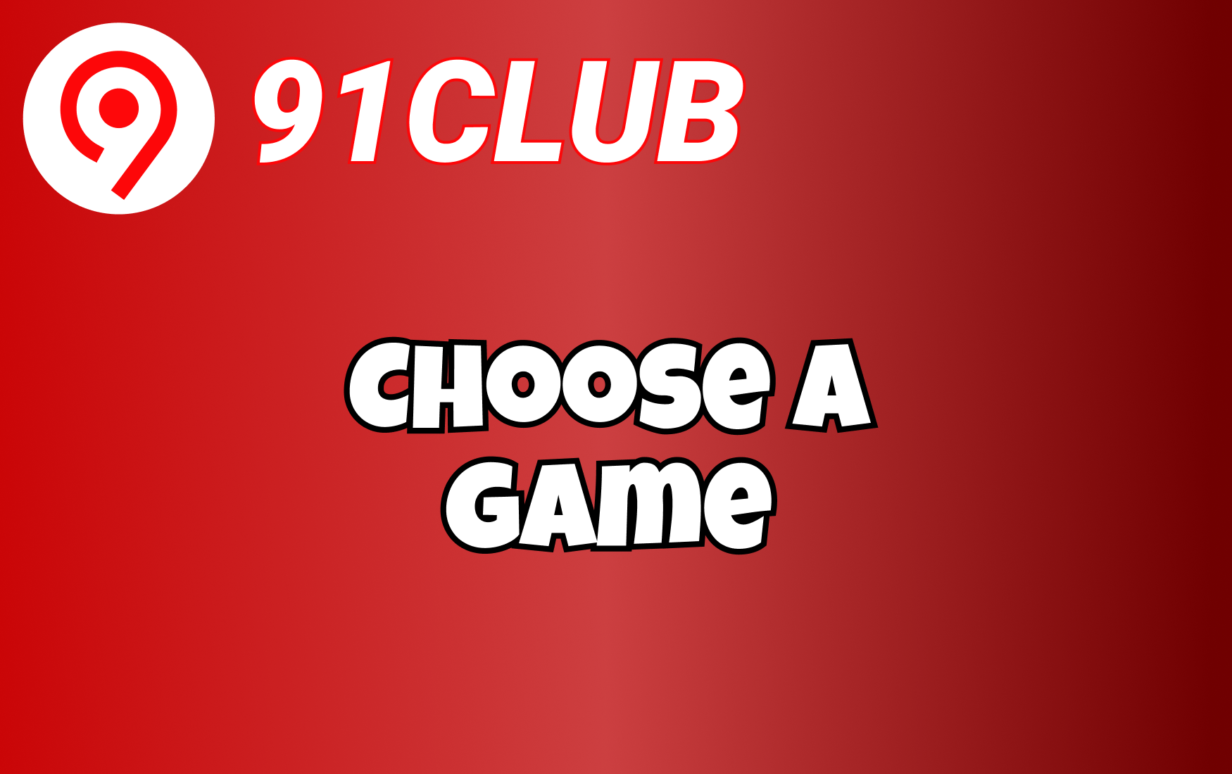 Step 4 — Choose a game.